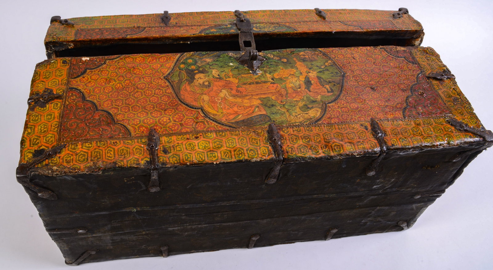 Tibetan Painted Box. - 4