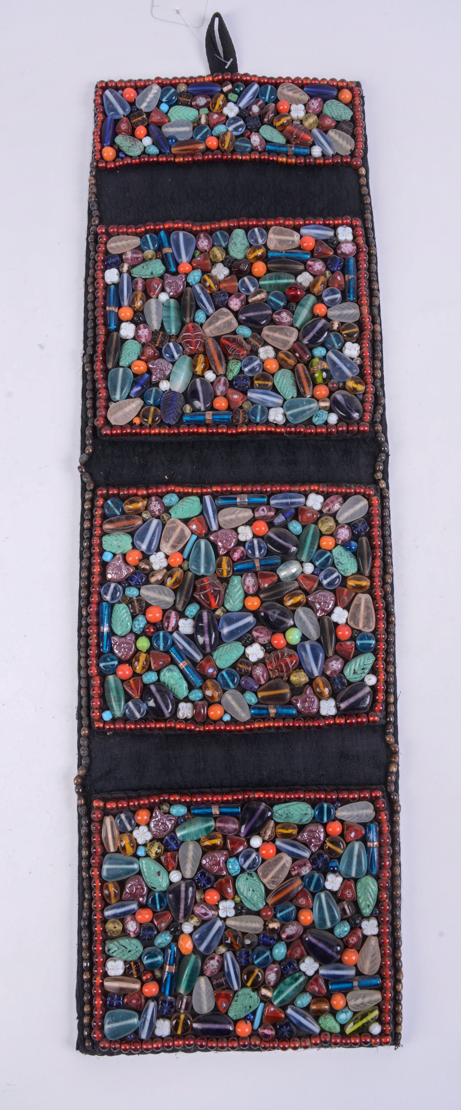 Tibetan Beaded Panel. (1 of 3)