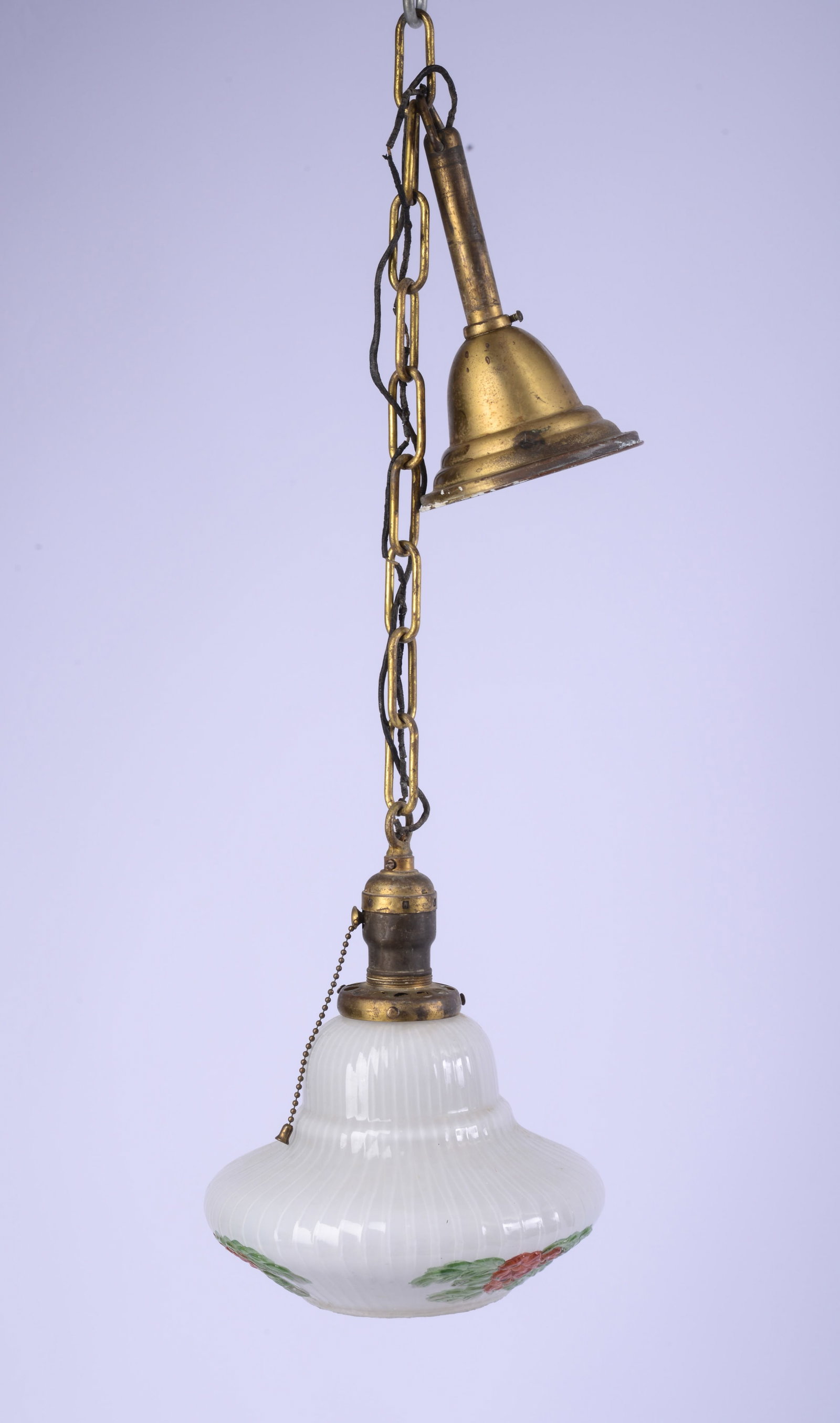 Glass Hanging Lamp. - 3