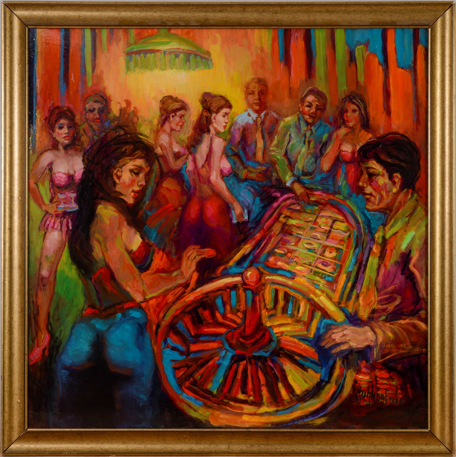 Manfred Kuhnert (b. 1931). Casino. (1 of 5)