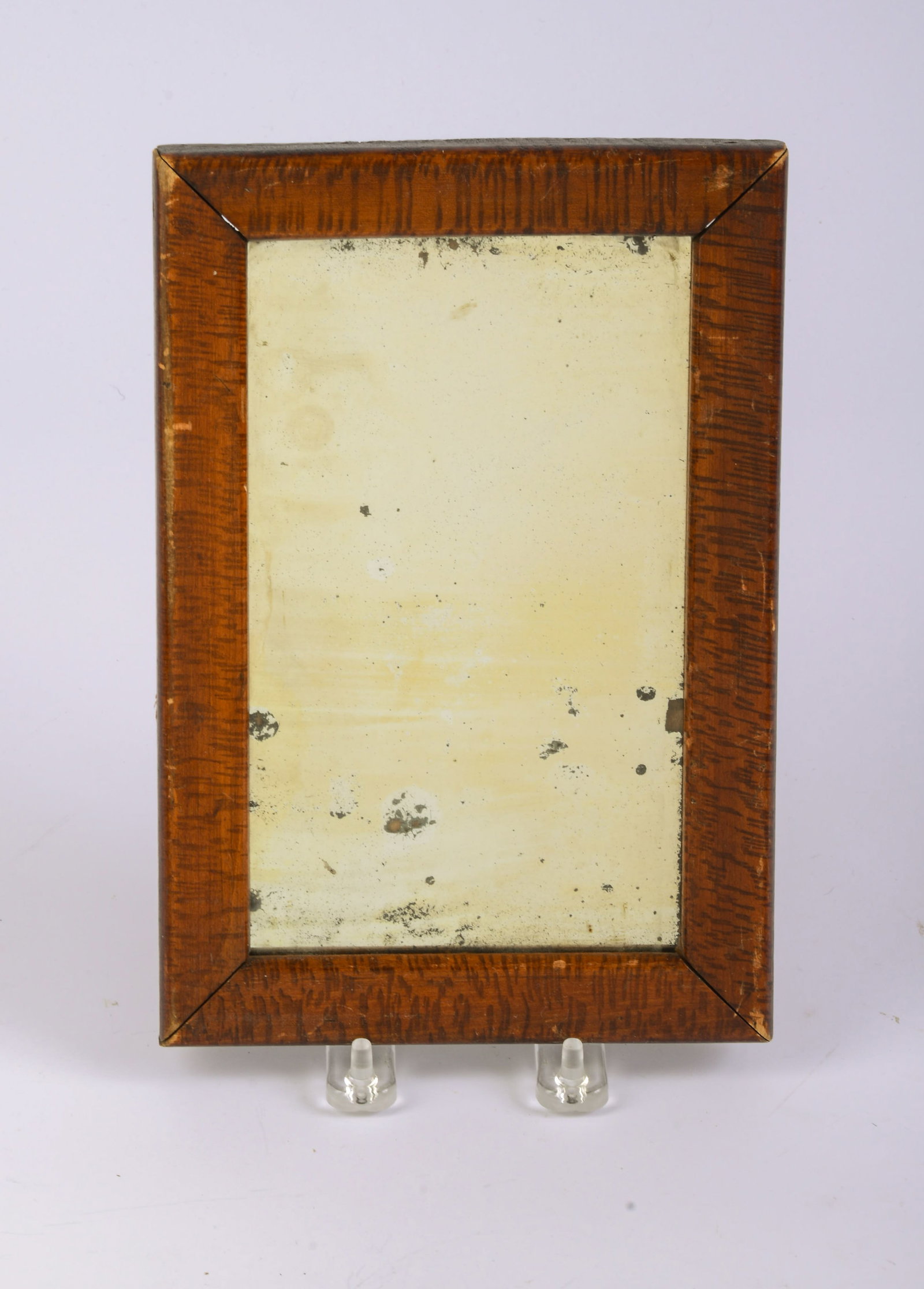 Small Grain Painted Mirror.: 9.5 x 6.5 inches.