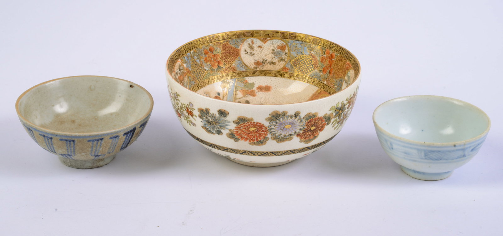 Three Asian Porcelain Bowls. (1 of 3)