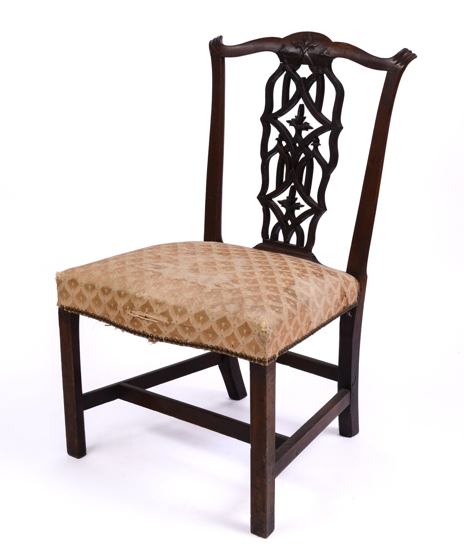 Carved Chippendale Side Chair (1 of 6)