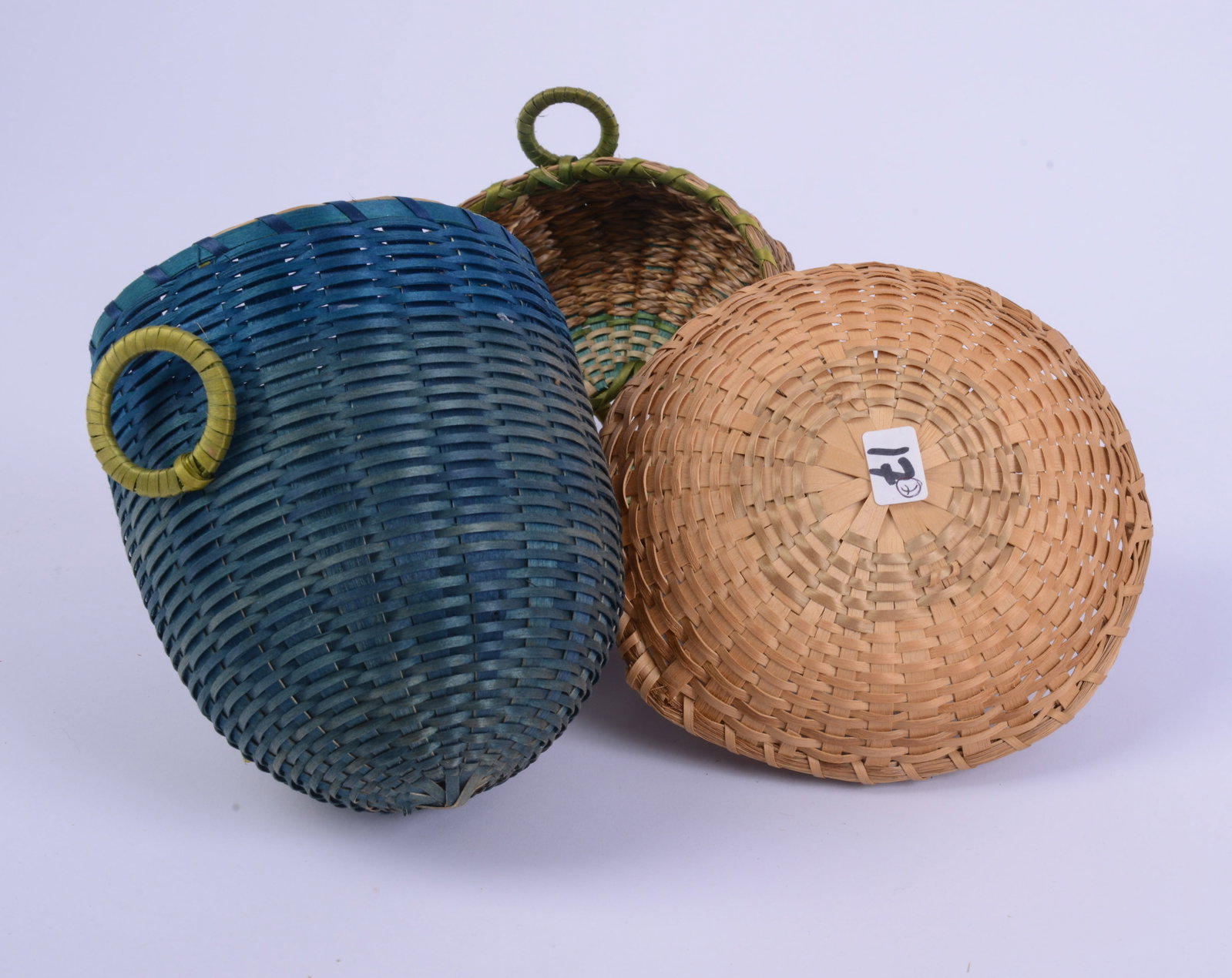 Two Native American Baskets. - 3