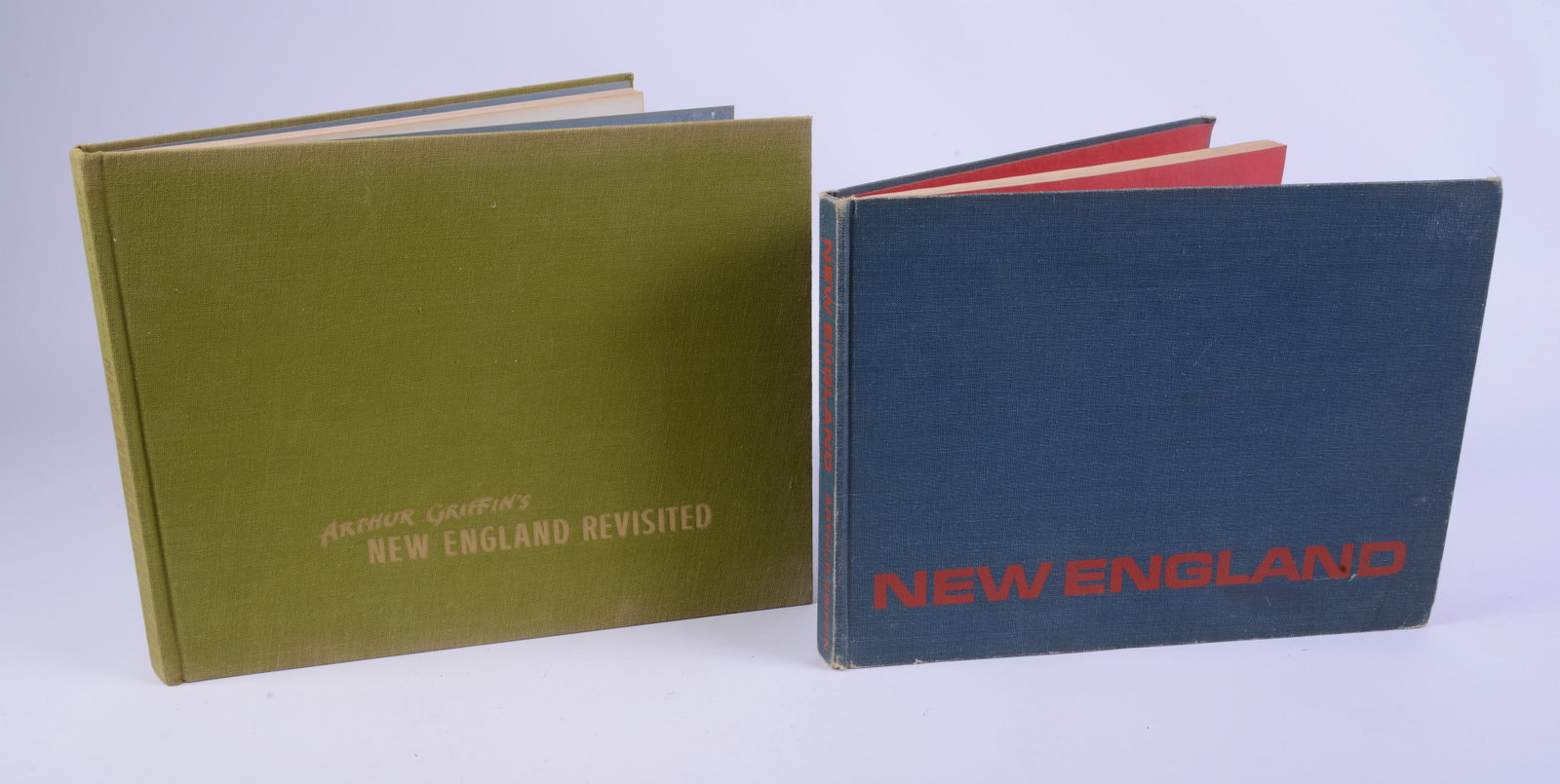 Arthur Griffin: Two Signed Books.: New England, and New England Revisited.