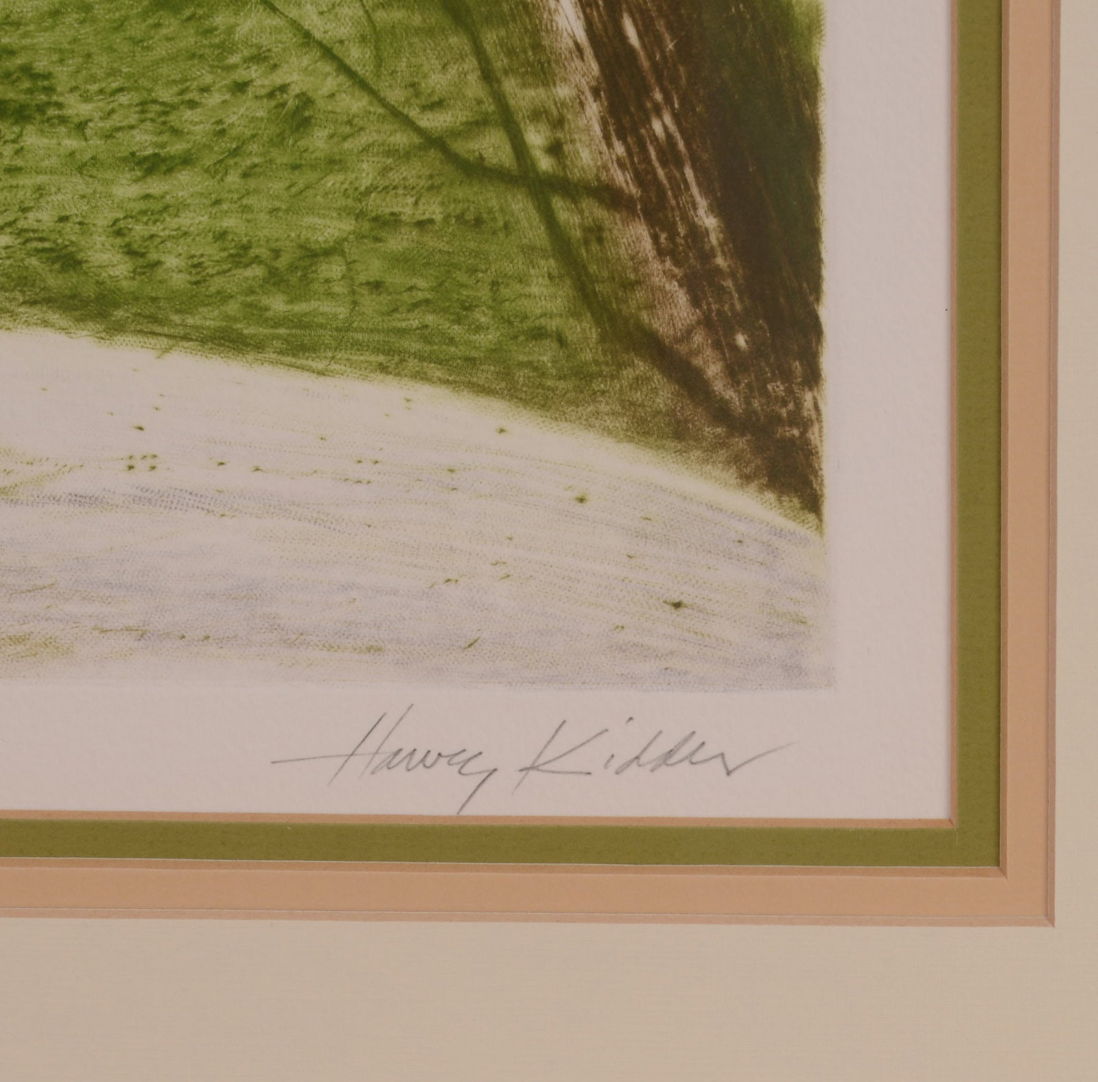 Signed Central Park Print. - 2