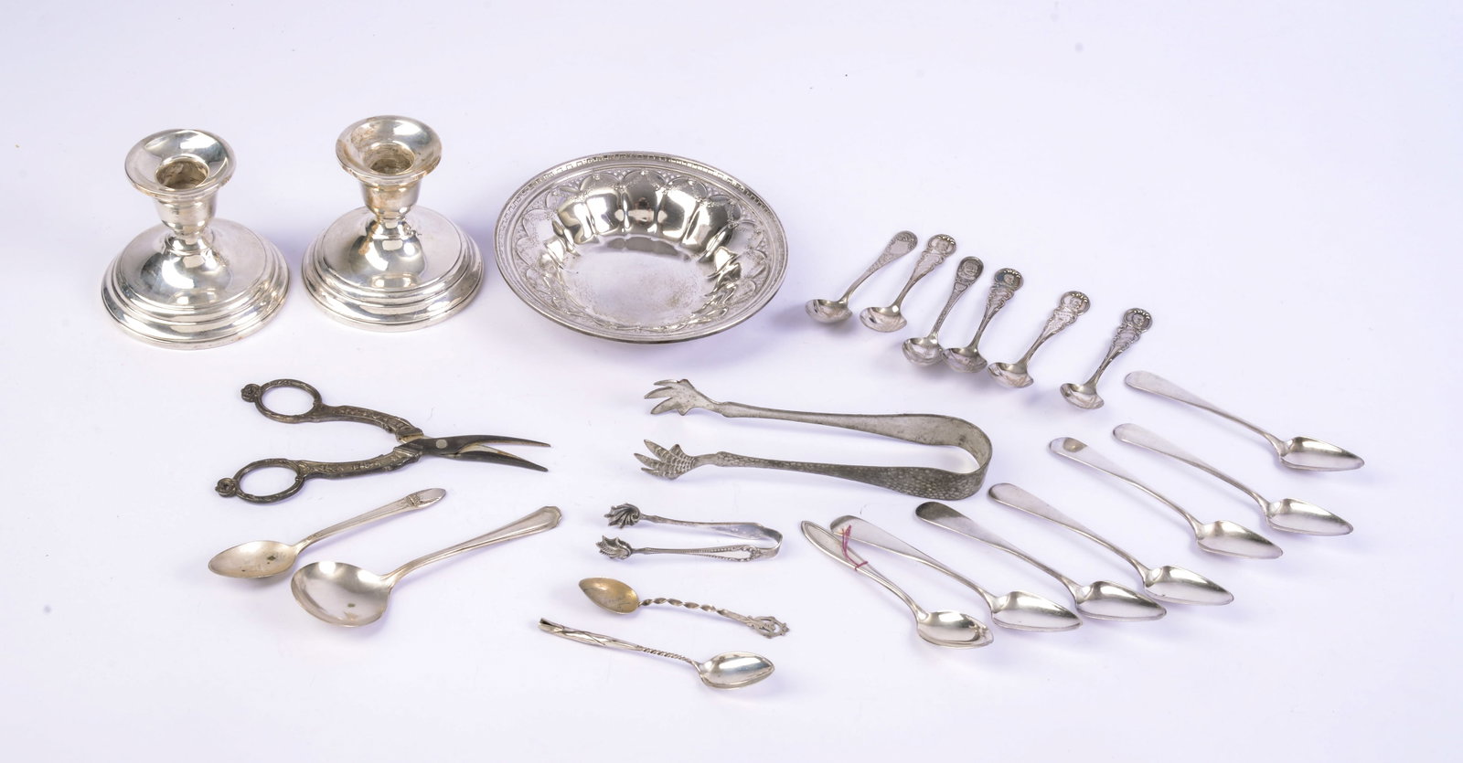 Group of Sterling and Silverplate Items. (1 of 6)