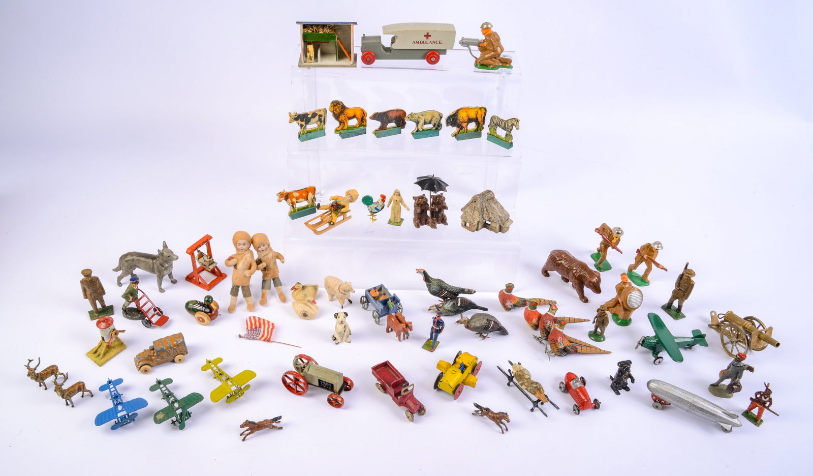 Collection of Lead Soldiers and Other Figures. (1 of 5)