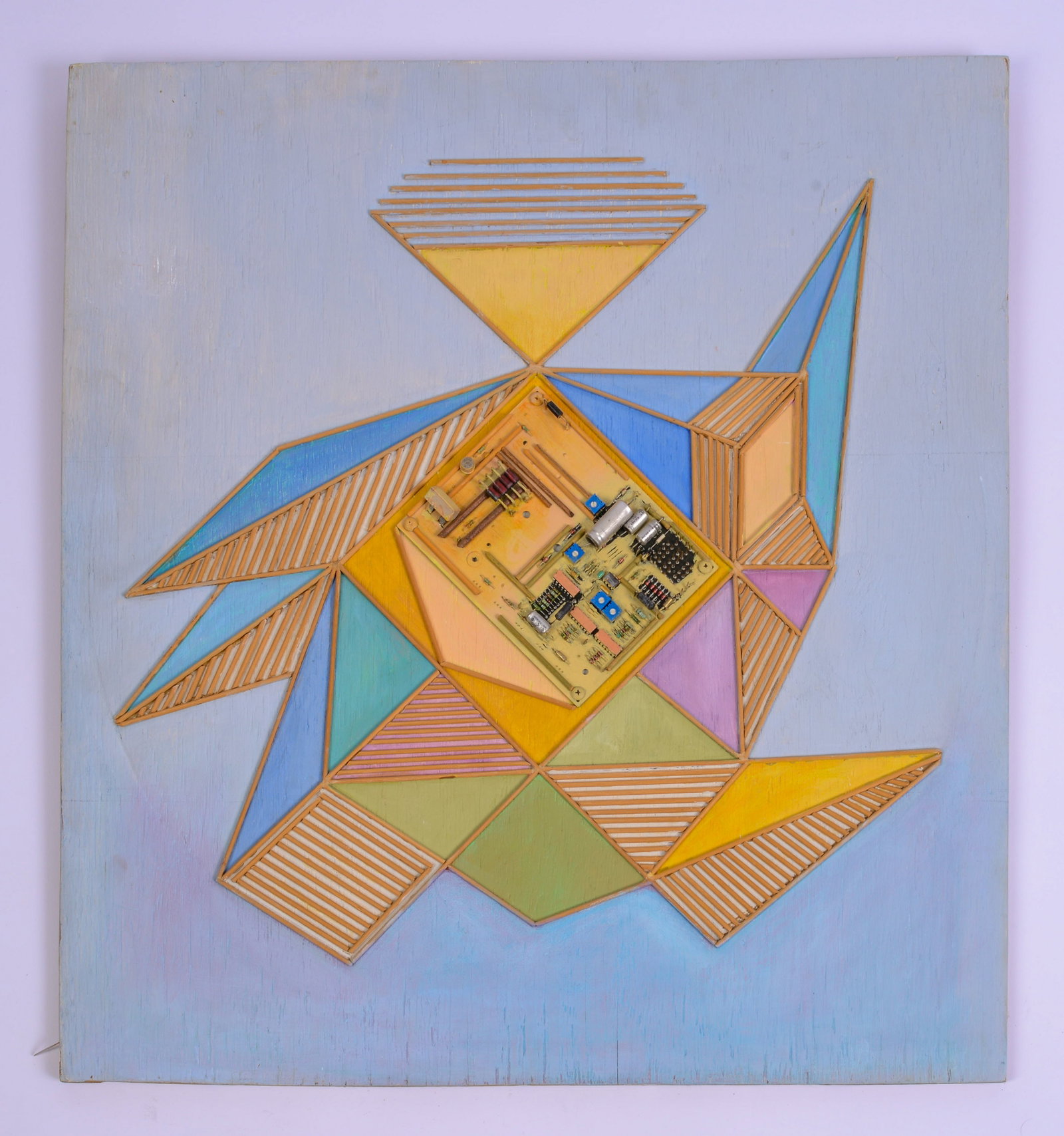 Mid Century Wall Hanging: Transistor. (1 of 2)