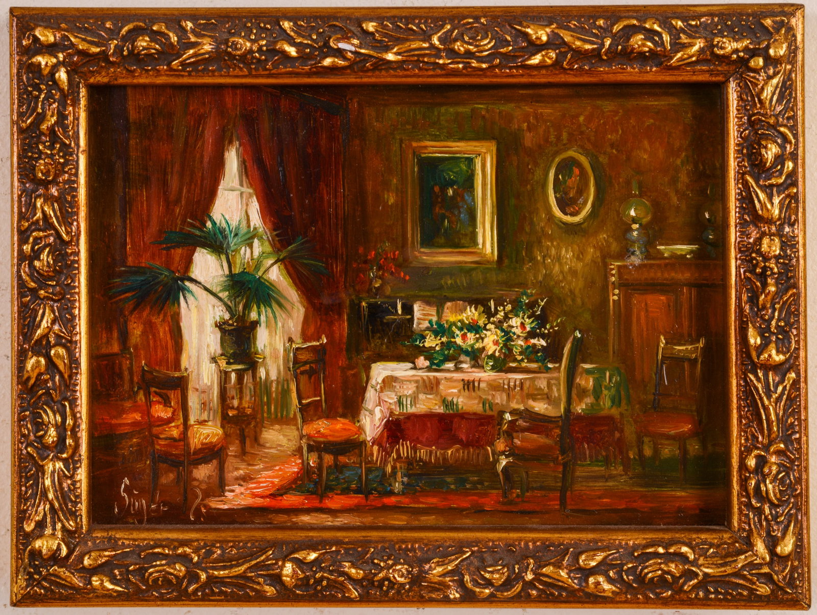 Zsuzsanna Suger. Interior Scene. (1 of 3)
