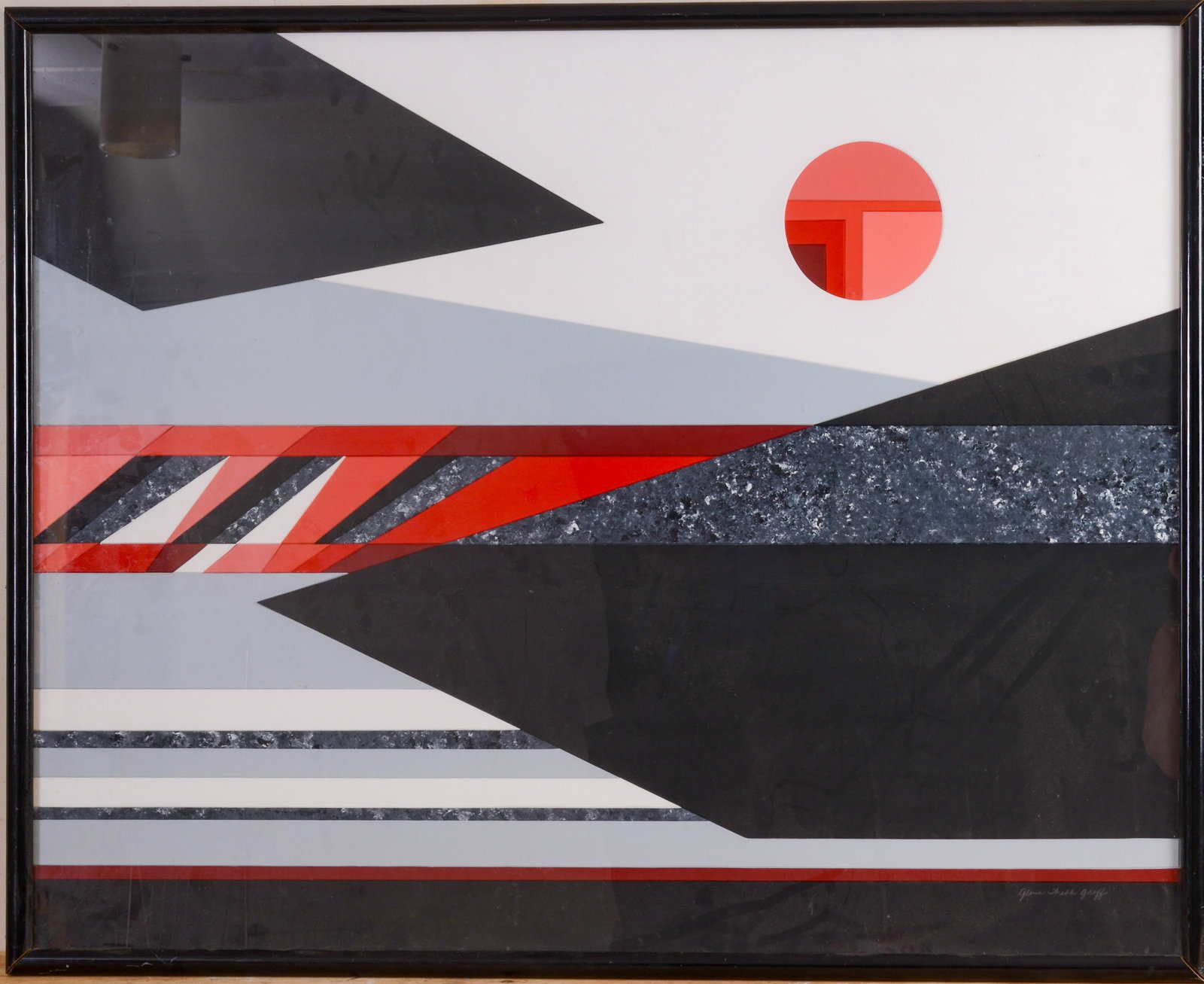 Modernist Geometric Collage. (1 of 4)