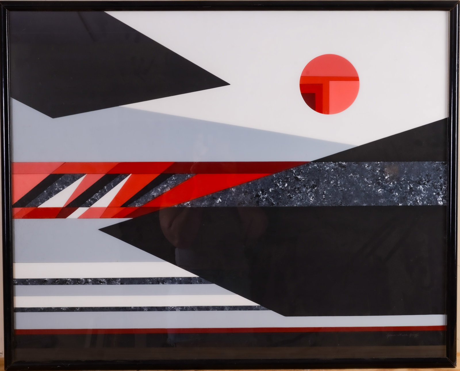 Modernist Geometric Collage. - 2