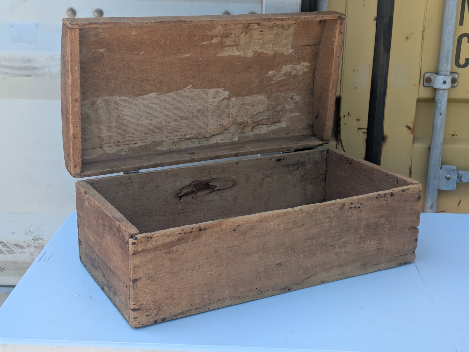 Pine Dometop Box. - 2