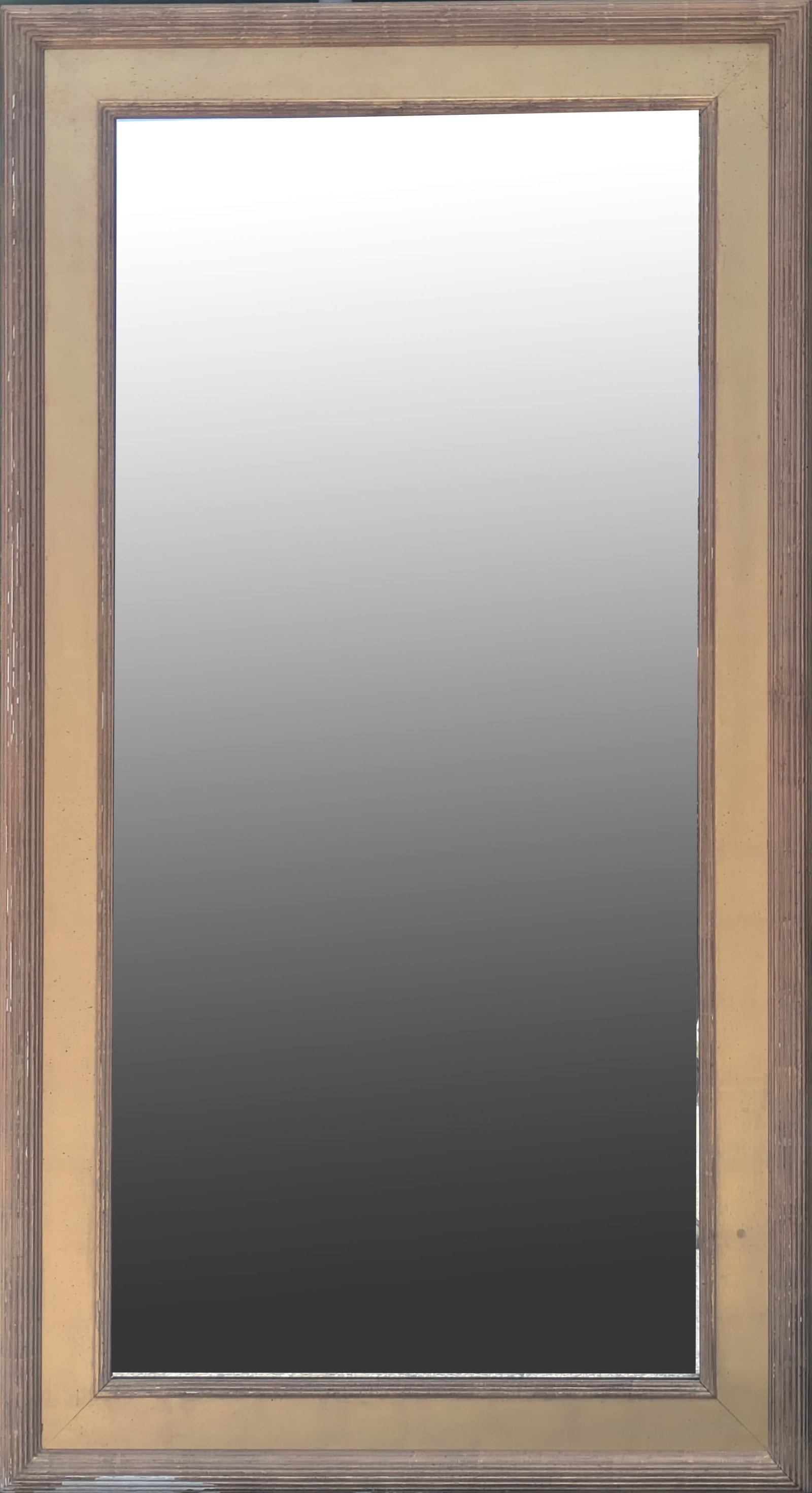 Large Gold Mirror.: 5 feet by 33 inches.