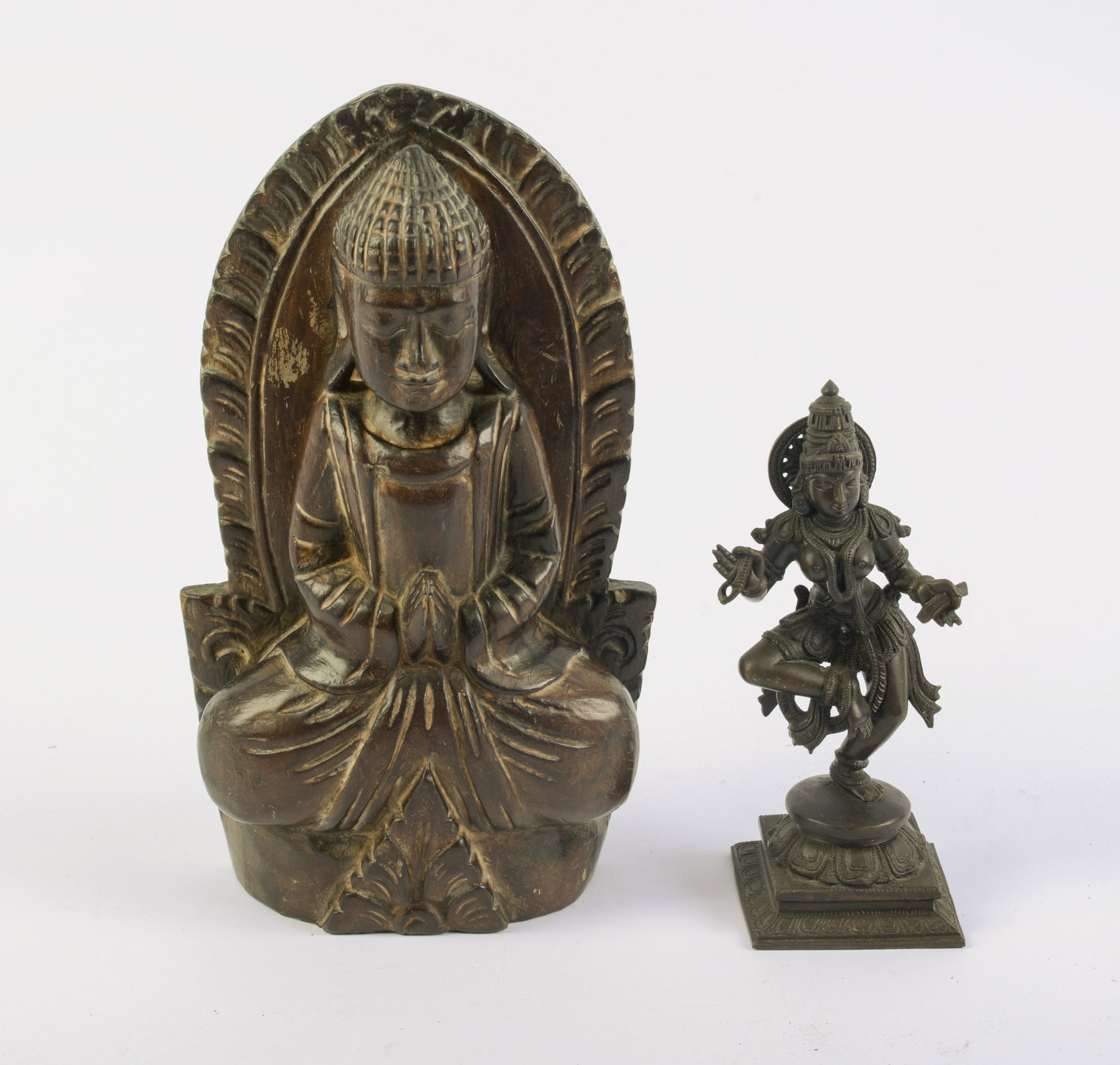 Two Tibetan Religious Statues. - 2