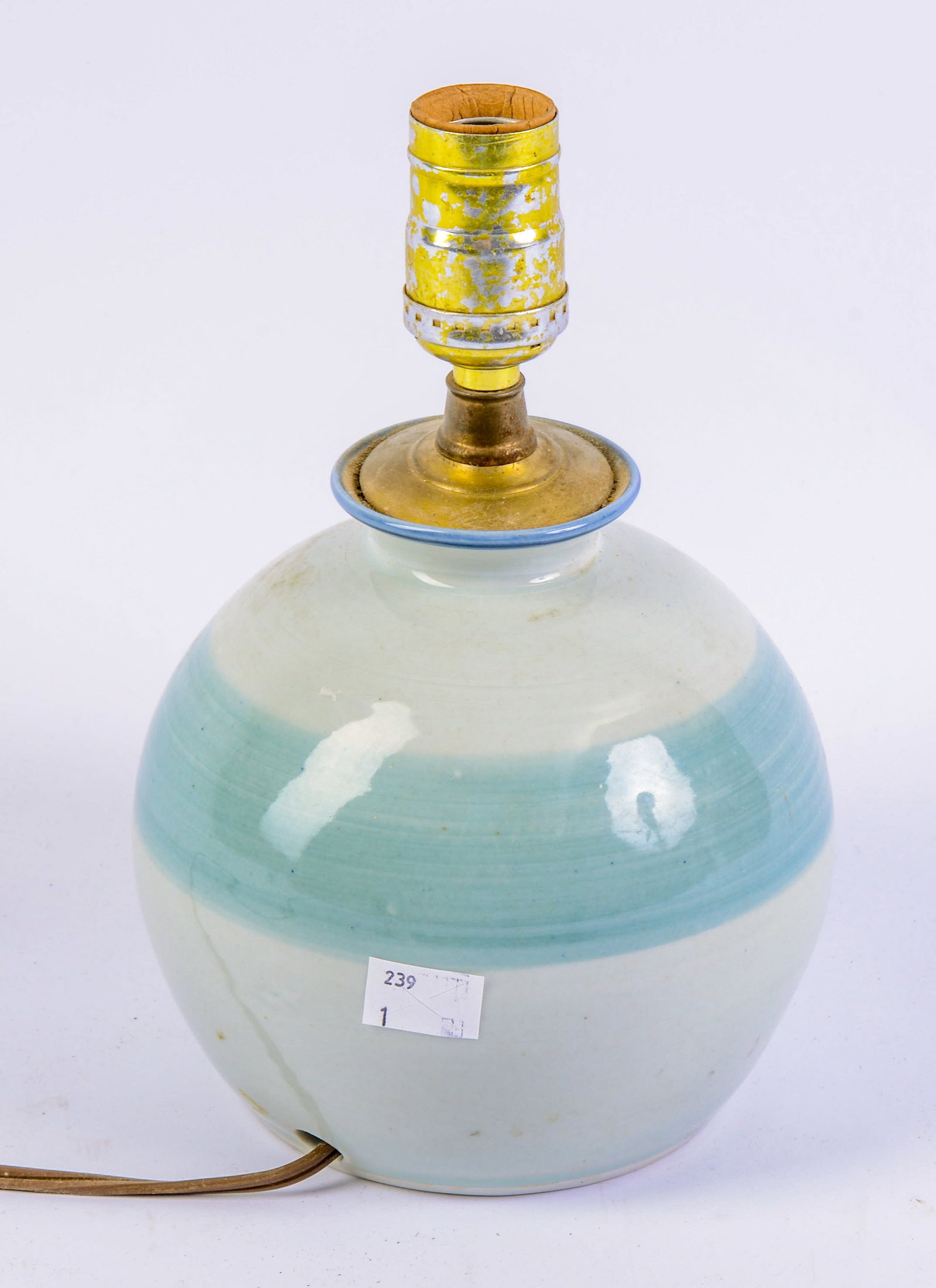 Studio Pottery Lamp. - 2