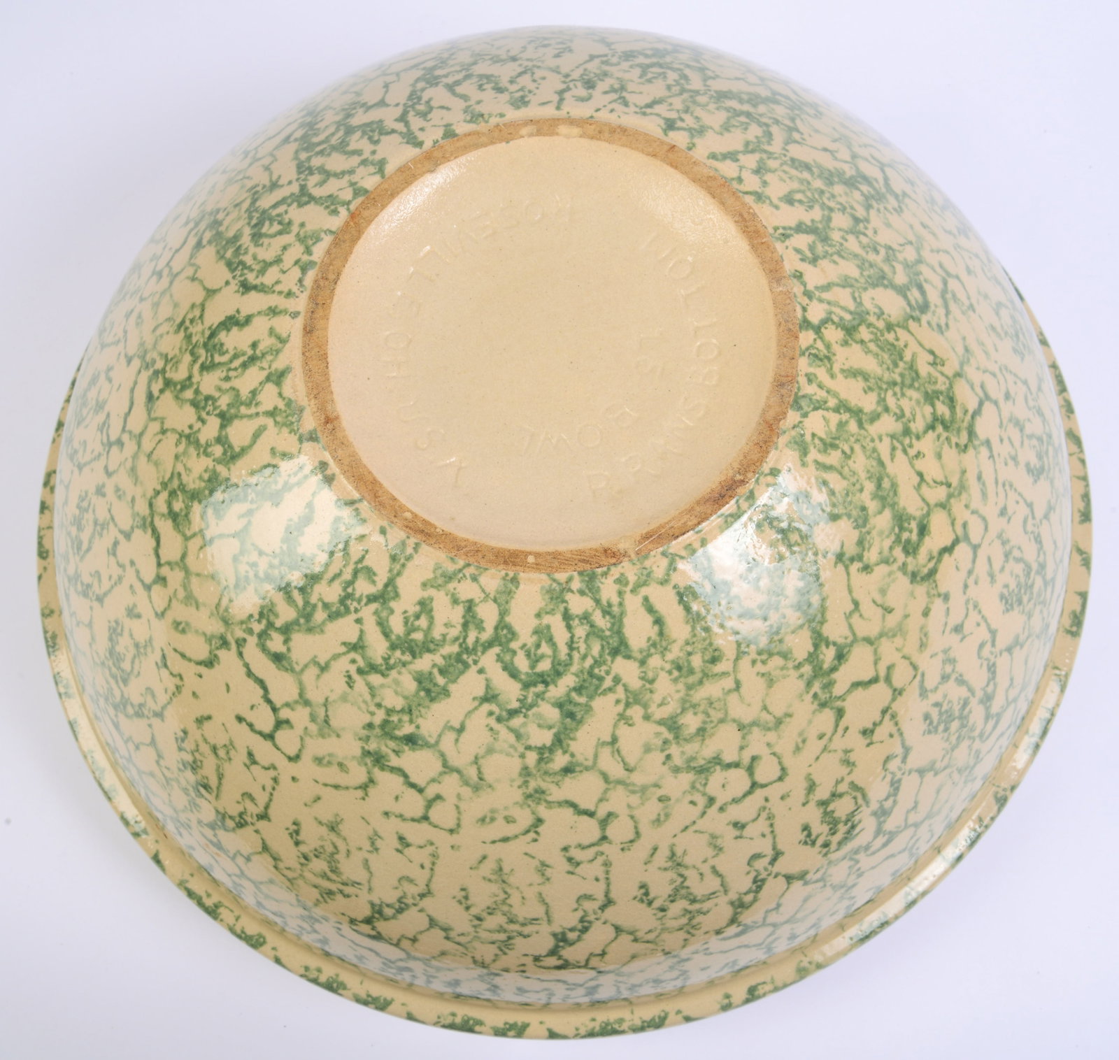 Large Ramsbottom Spatterware Bowl. - 3
