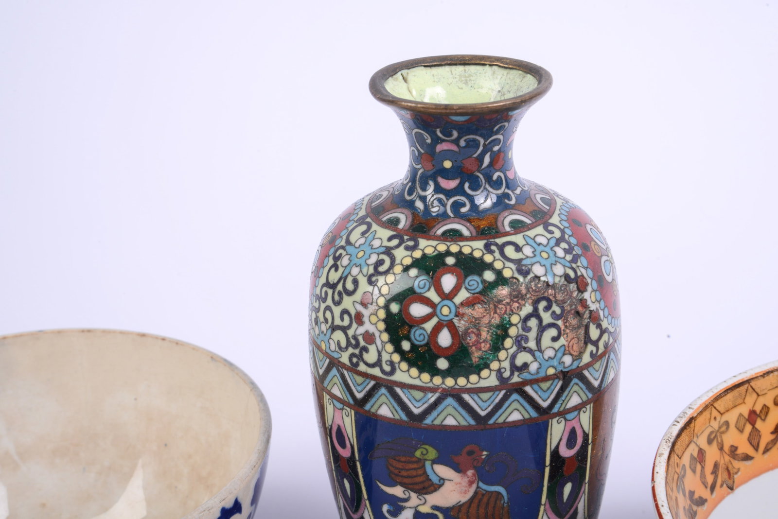 Three Decorative Table Objects. - 2