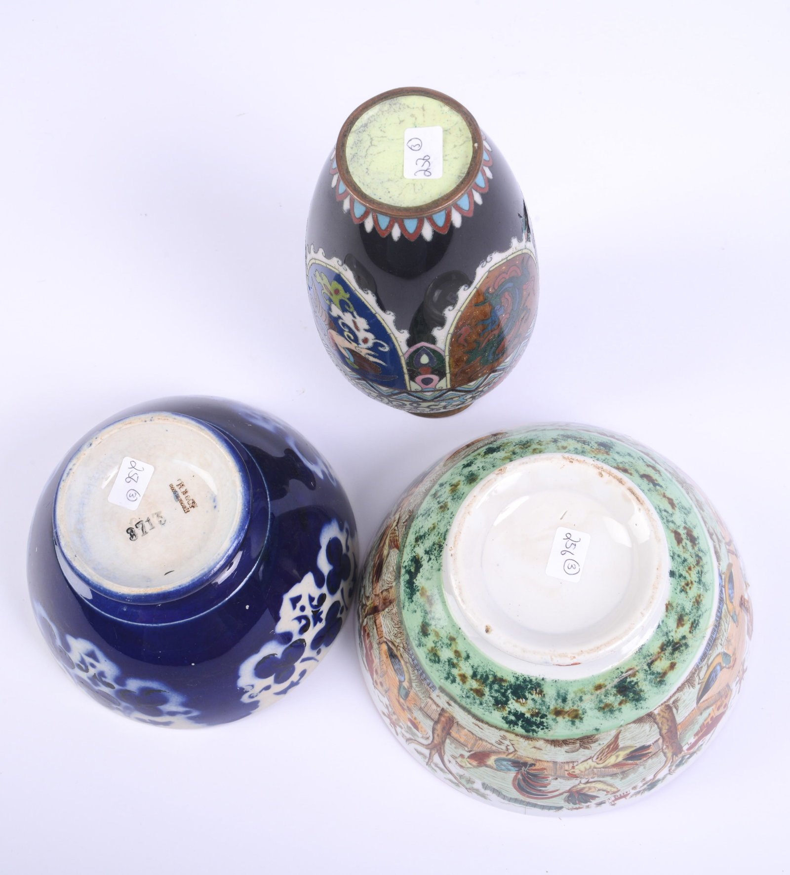 Three Decorative Table Objects. - 5