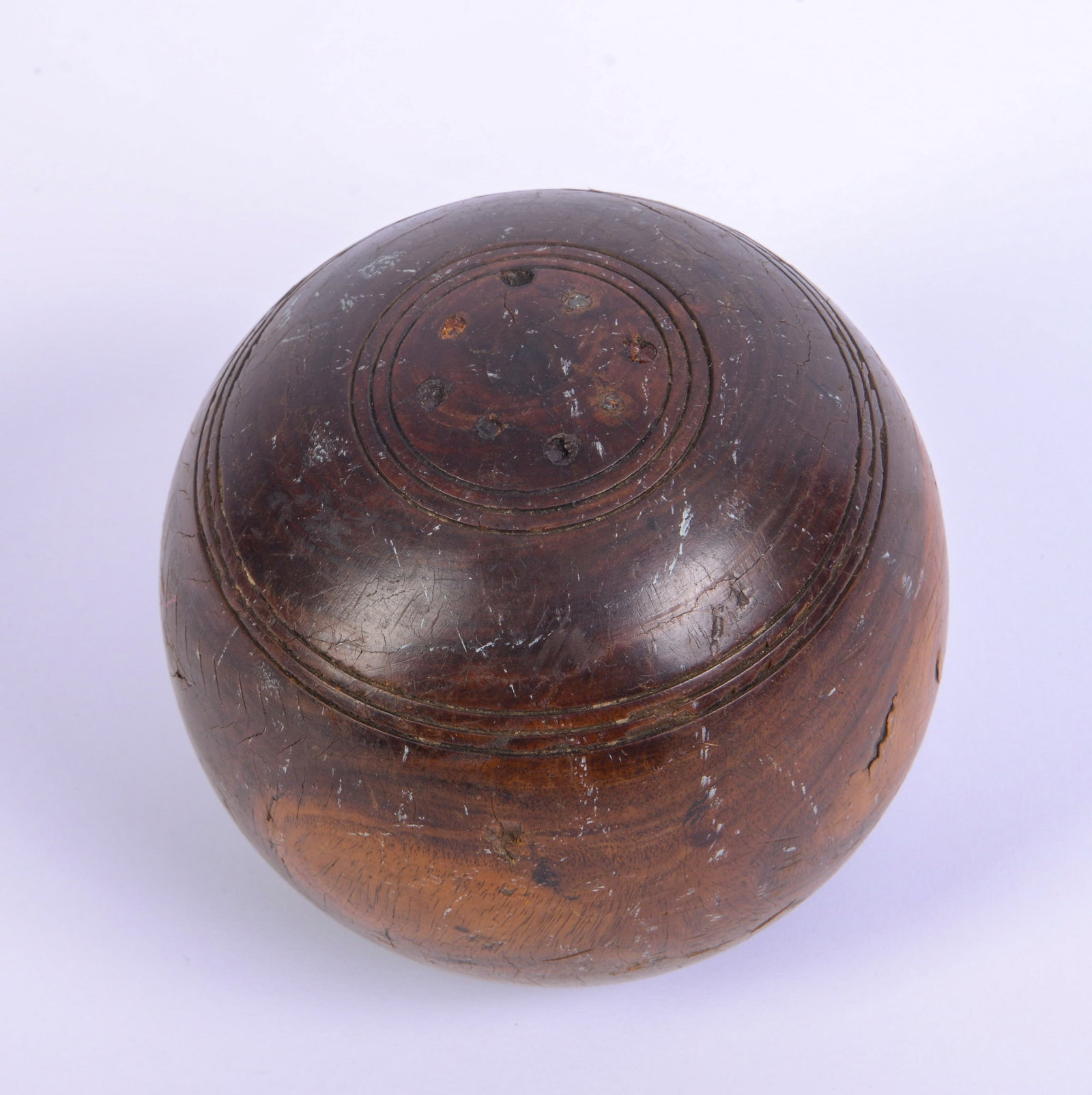 Antique Bowling Ball. - 2