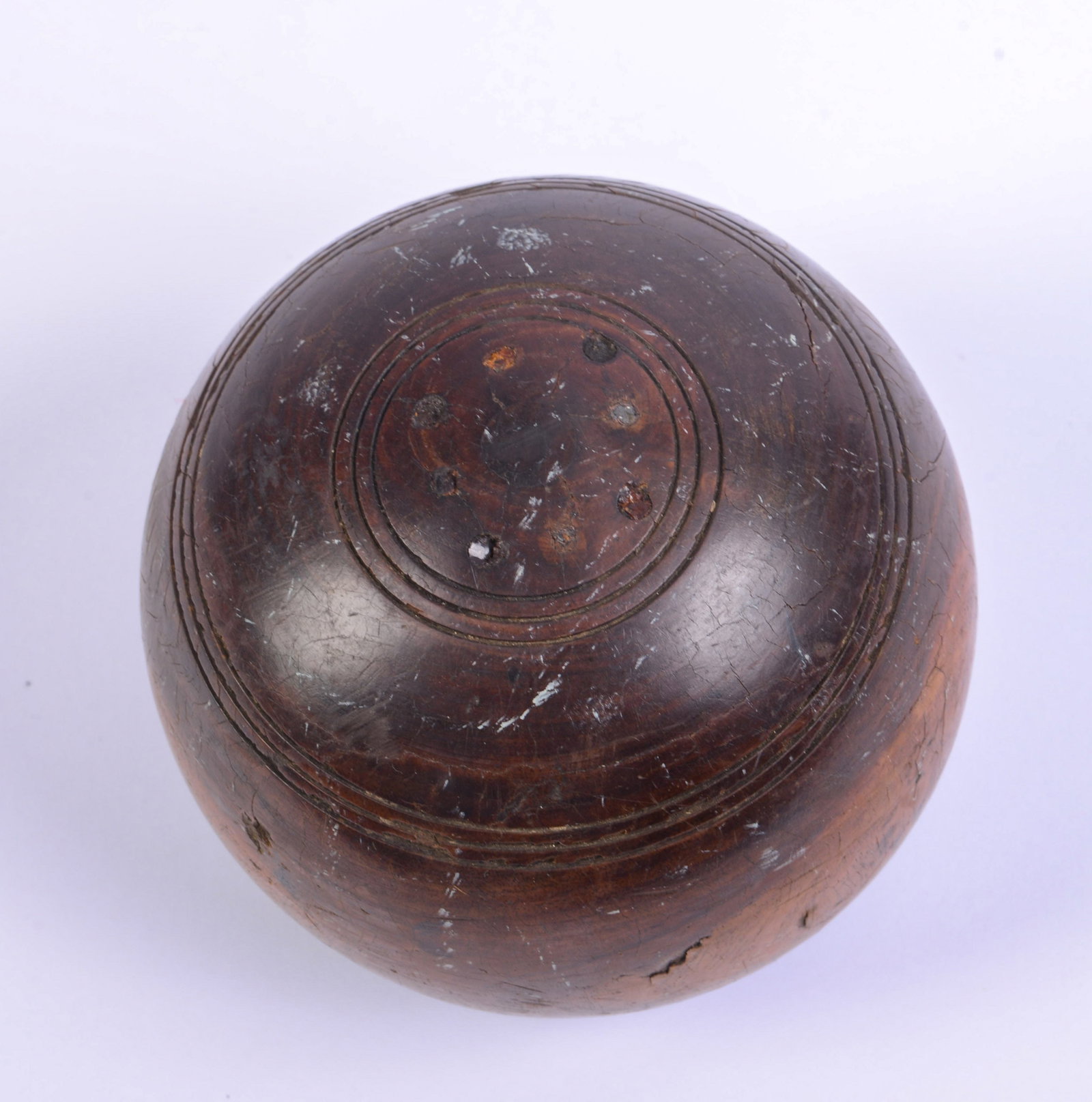 Antique Bowling Ball. - 3
