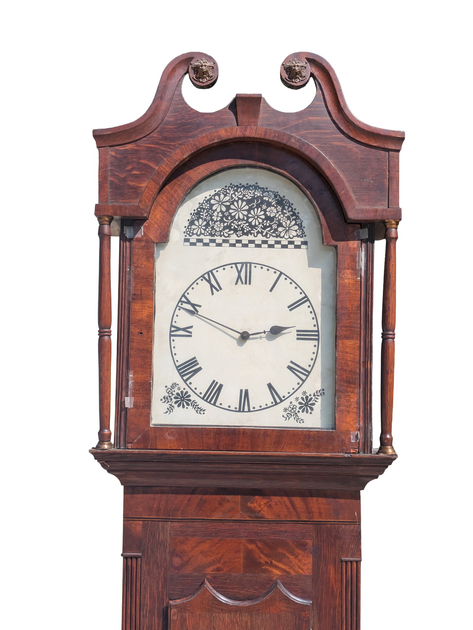 Oak Tall Case Clock - 2