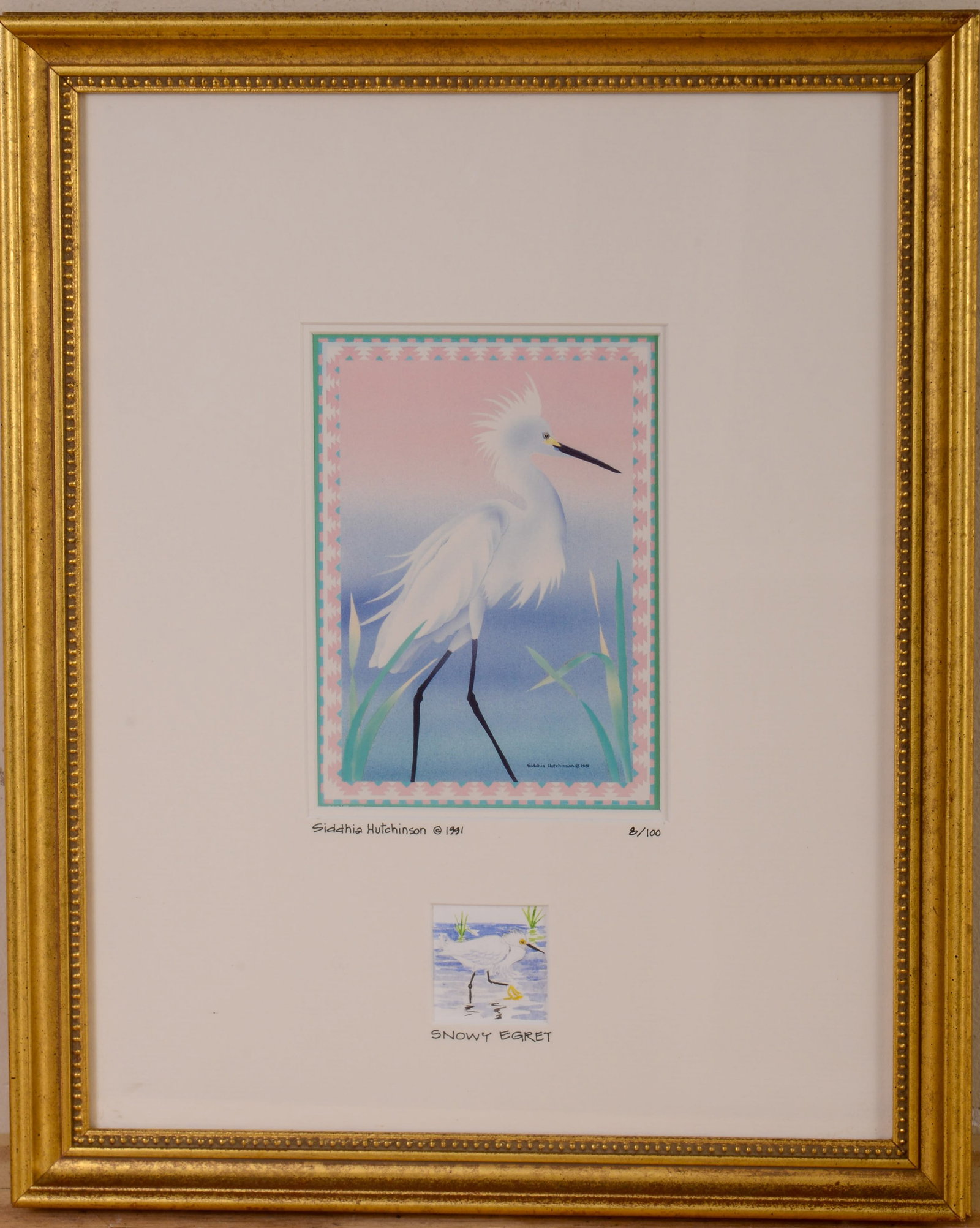 Siddhia Hutchinson. Snowy Egret. (1 of 3)