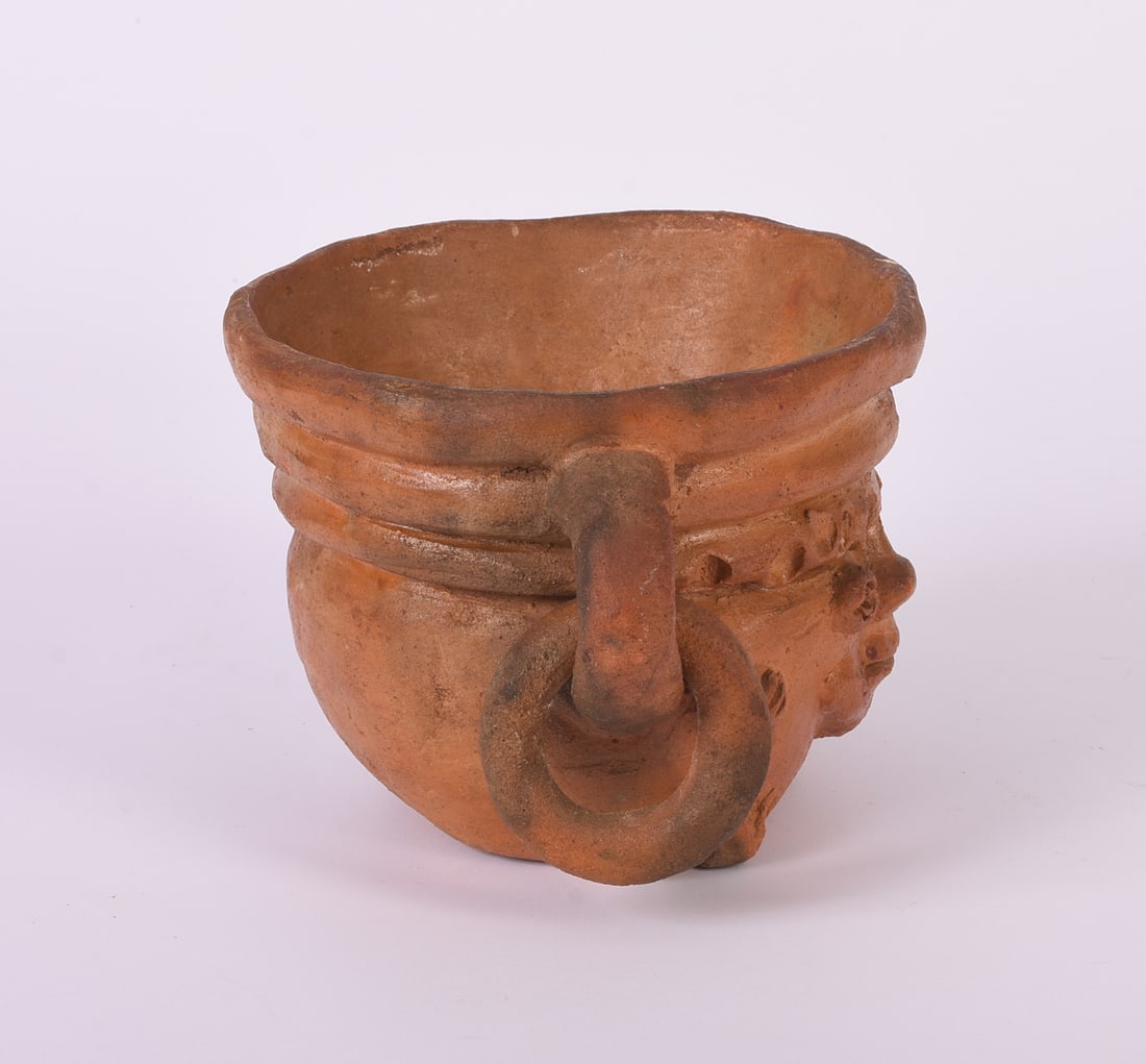 Studio Pottery Face Bowl. - 4