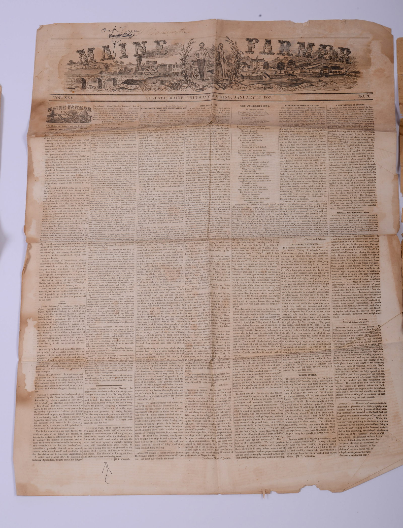 Three Old Newspapers. - 3