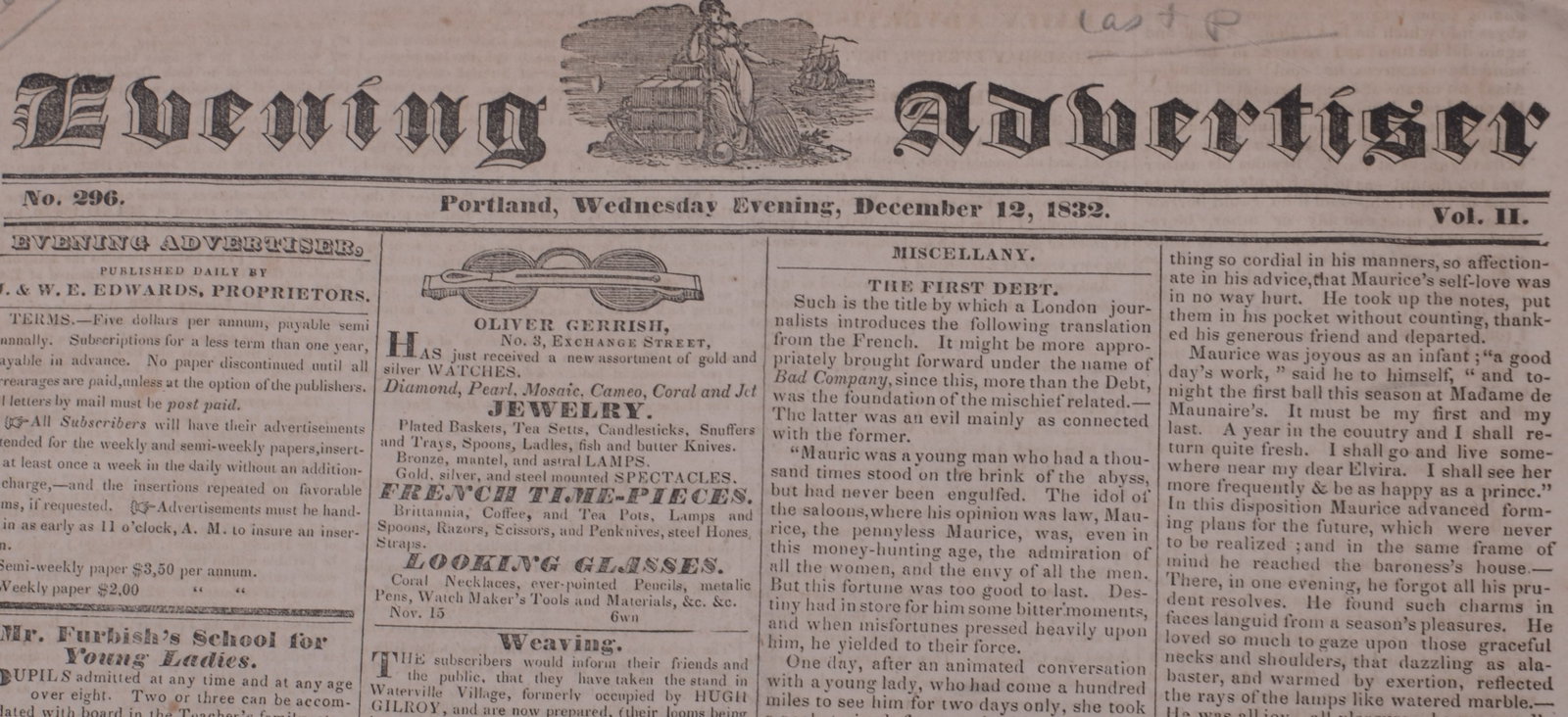 Three Old Newspapers. - 5