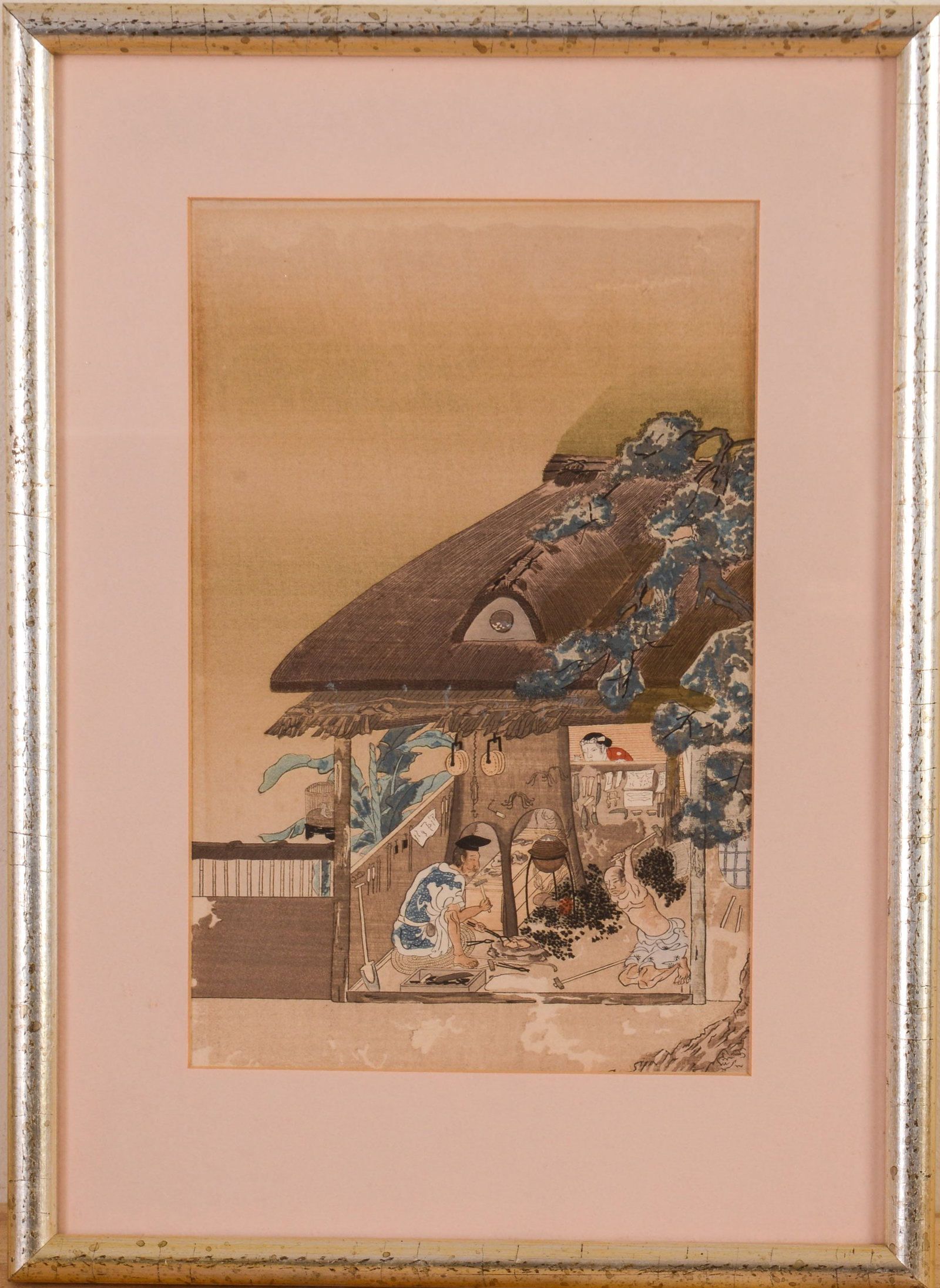 A Blacksmith, After Mitsuoki Tosa. (1 of 3)