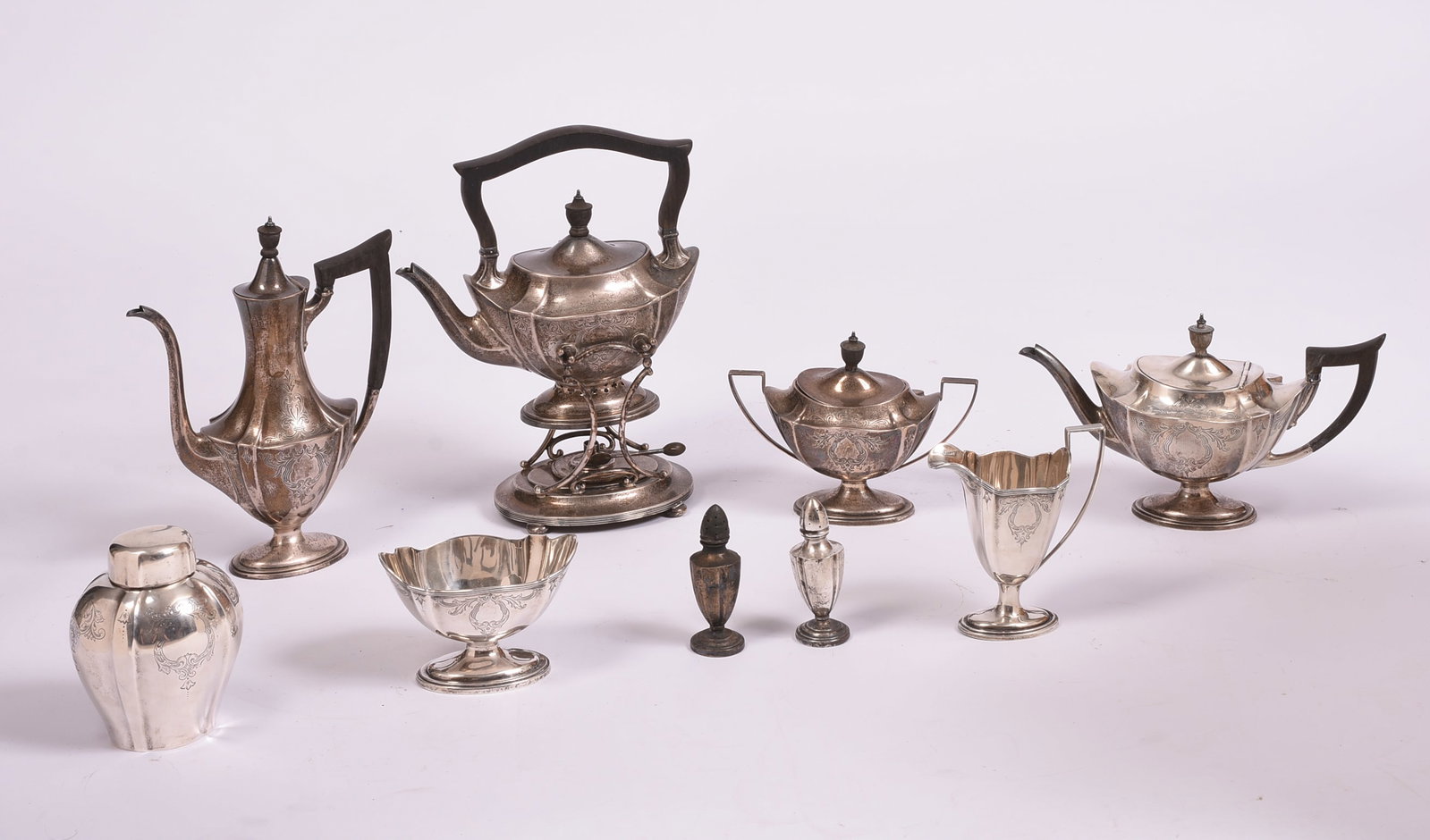 Gorham Sterling Silver Tea Service. - 3