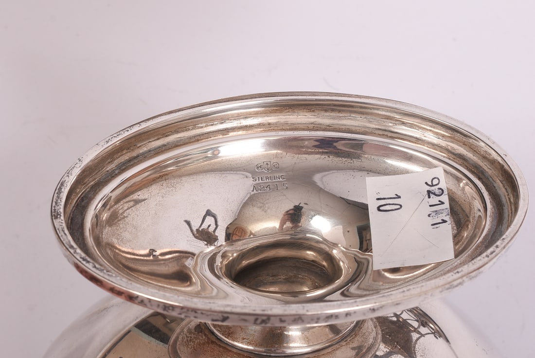 Gorham Sterling Silver Tea Service. - 4