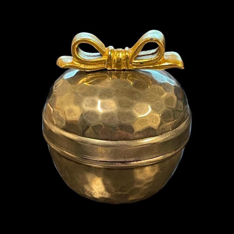 Art Nouveau Antique Two Toned Gold & Silver Dish (1 of 4)