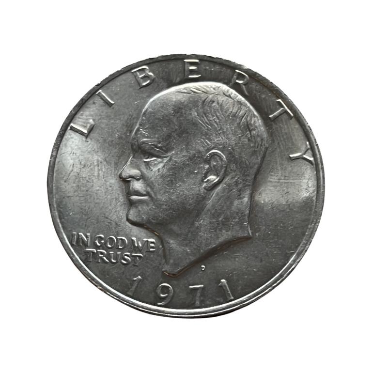 1971-D Eisenhower Dollar Coin (1 of 2)