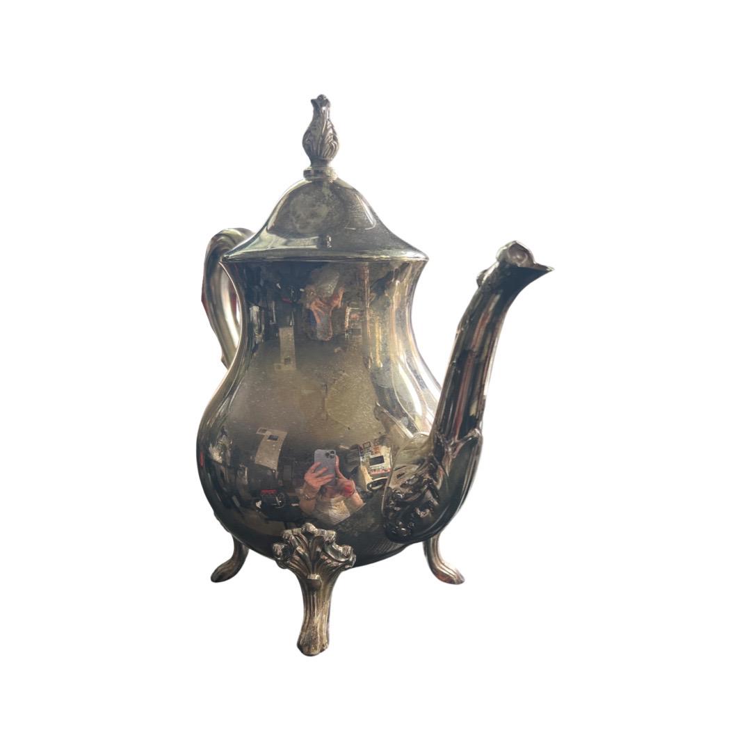 Antique Sterling Silver Edwardian Teapot Pristine