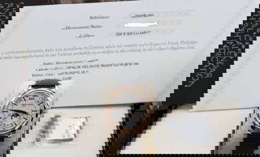 Patek Philippe Ref. 5205R-001 Comes with Box & Papers: Patek Philippe Ref. 5205R-001 Comes with Box & Papers -- Patek Philippe Ref. 5205R-001 Comes with Box & Papers #UPD19789v8