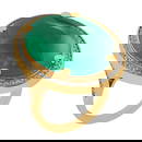 Certified 26.53 Ctw VS/SI1 Emerald And Diamond 14k Yell