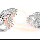 Certified 1.65 Ctw SI2/I1 Diamond 14K Rose Gold Bridal