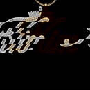 1.30 CtwVS/SI1 Diamond 10K Yellow Gold Pendant Necklace