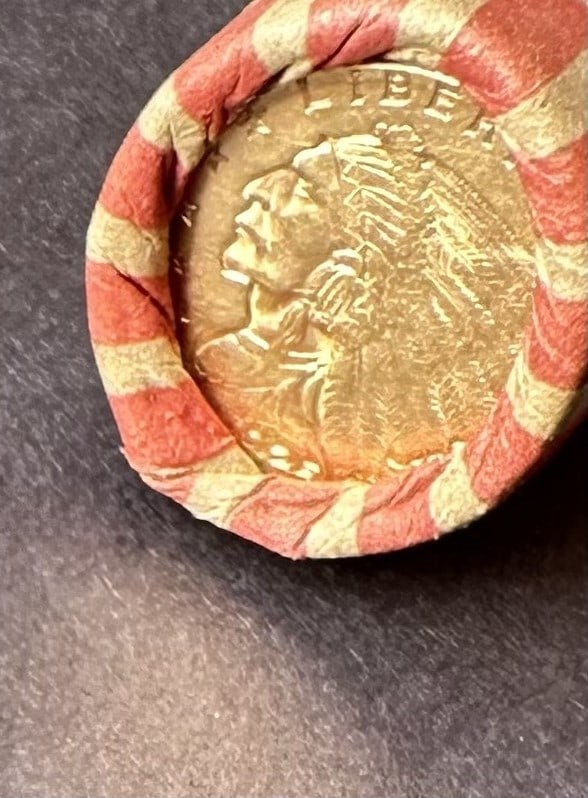 $5 Indian Head Gold Bank Roll of 5 QTY BU (1 of 2)