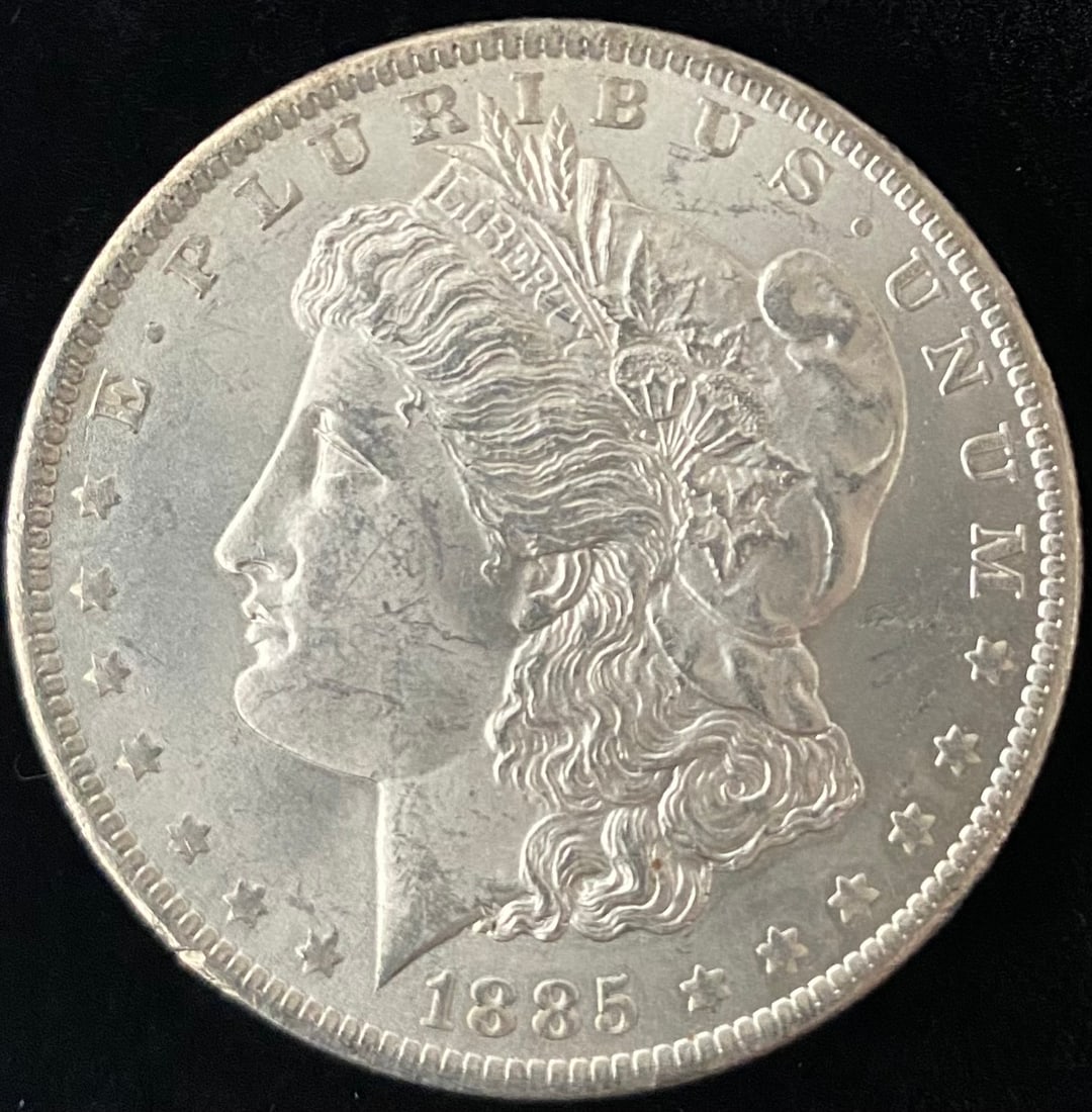 1885-O Morgan Silver Dollar (1 of 2)