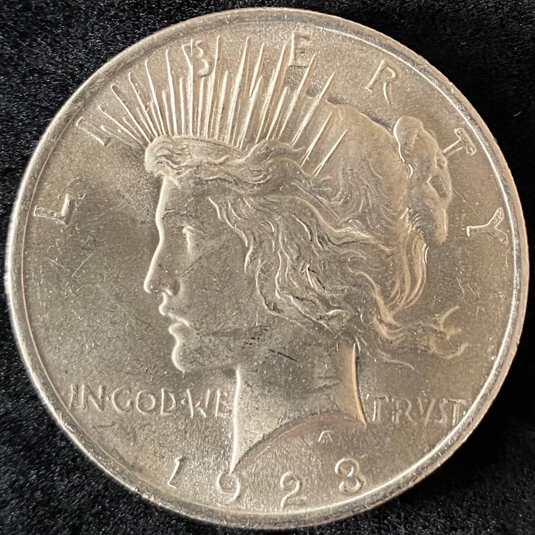 1923 Peace Silver Dollar (1 of 2)