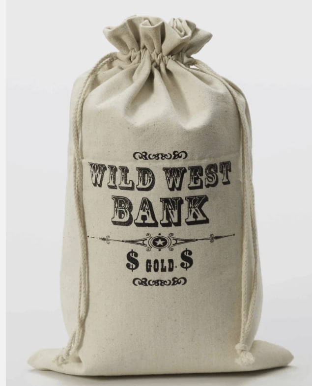 3 of 4: GEM BU $50 Peace Silver Dollar Wax Sealed Bank Bag (1 of 2)