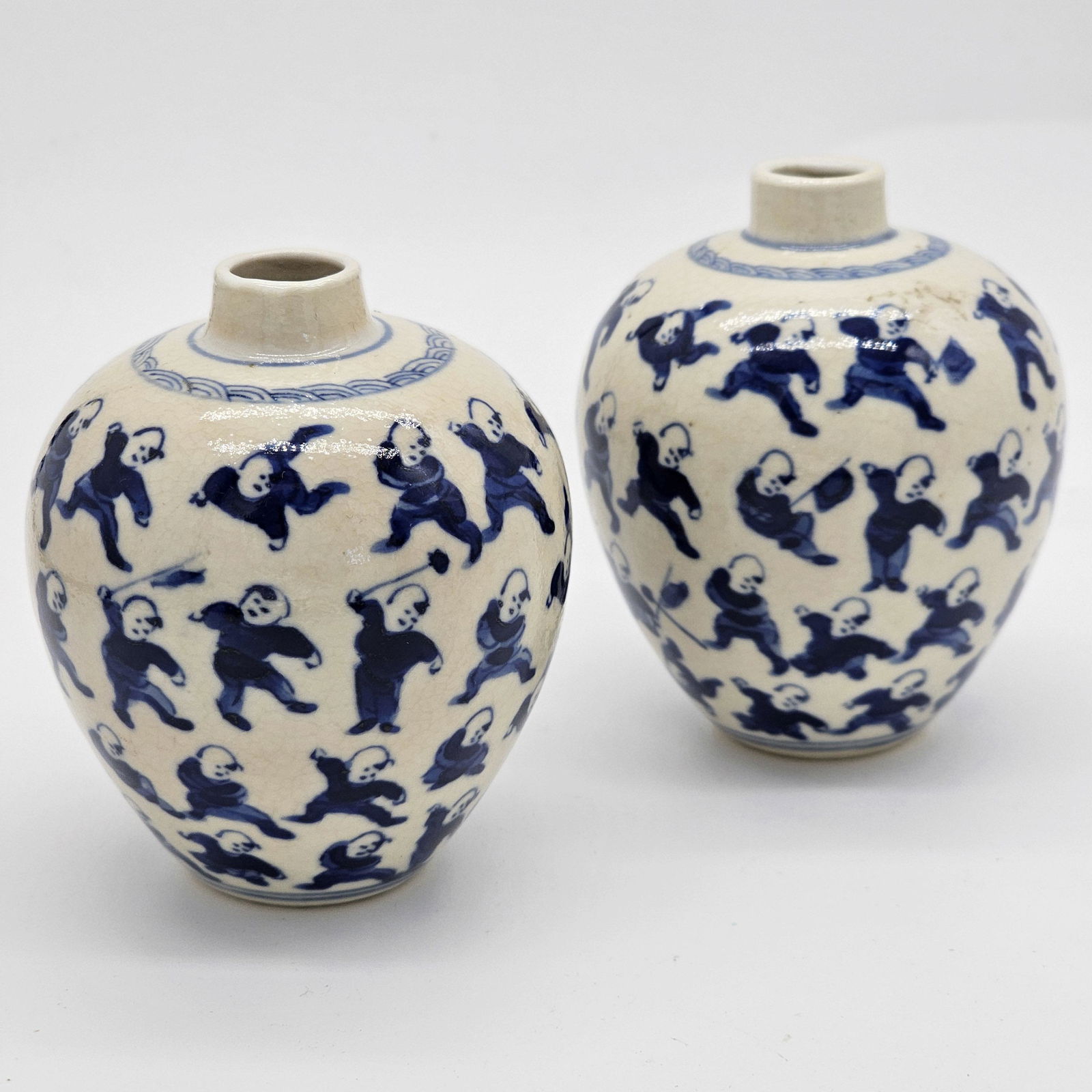 100 boys small vases pair (1 of 5)