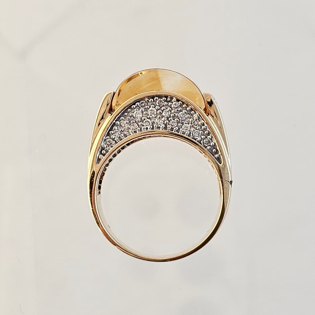 Citrine, Diamond, 14k Yellow Gold Ring (1 of 13)