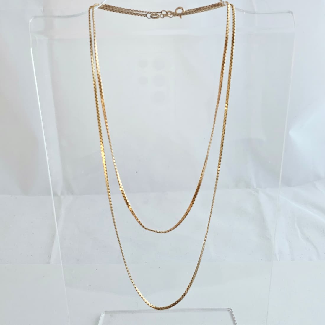 Lot of Two 14k Yellow Gold Chains (1 of 10)