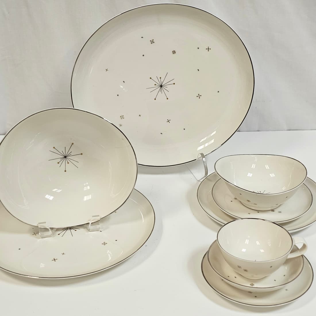 Large set of MCM atomic Syracuse 'Evening Star' (1 of 7)