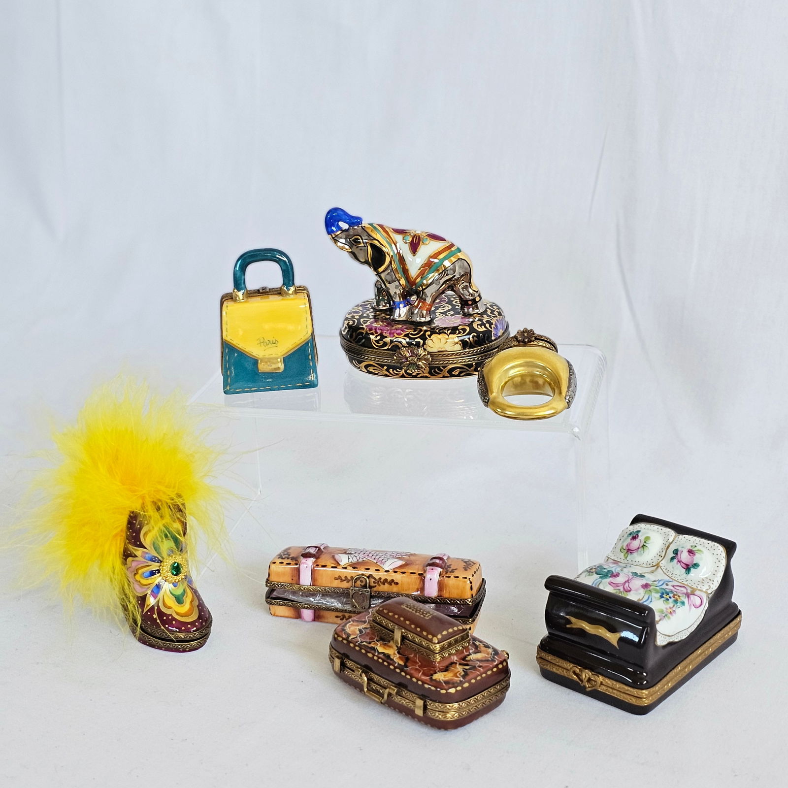 Group of "Fancy" Limoges Paris Boxes (1 of 7)