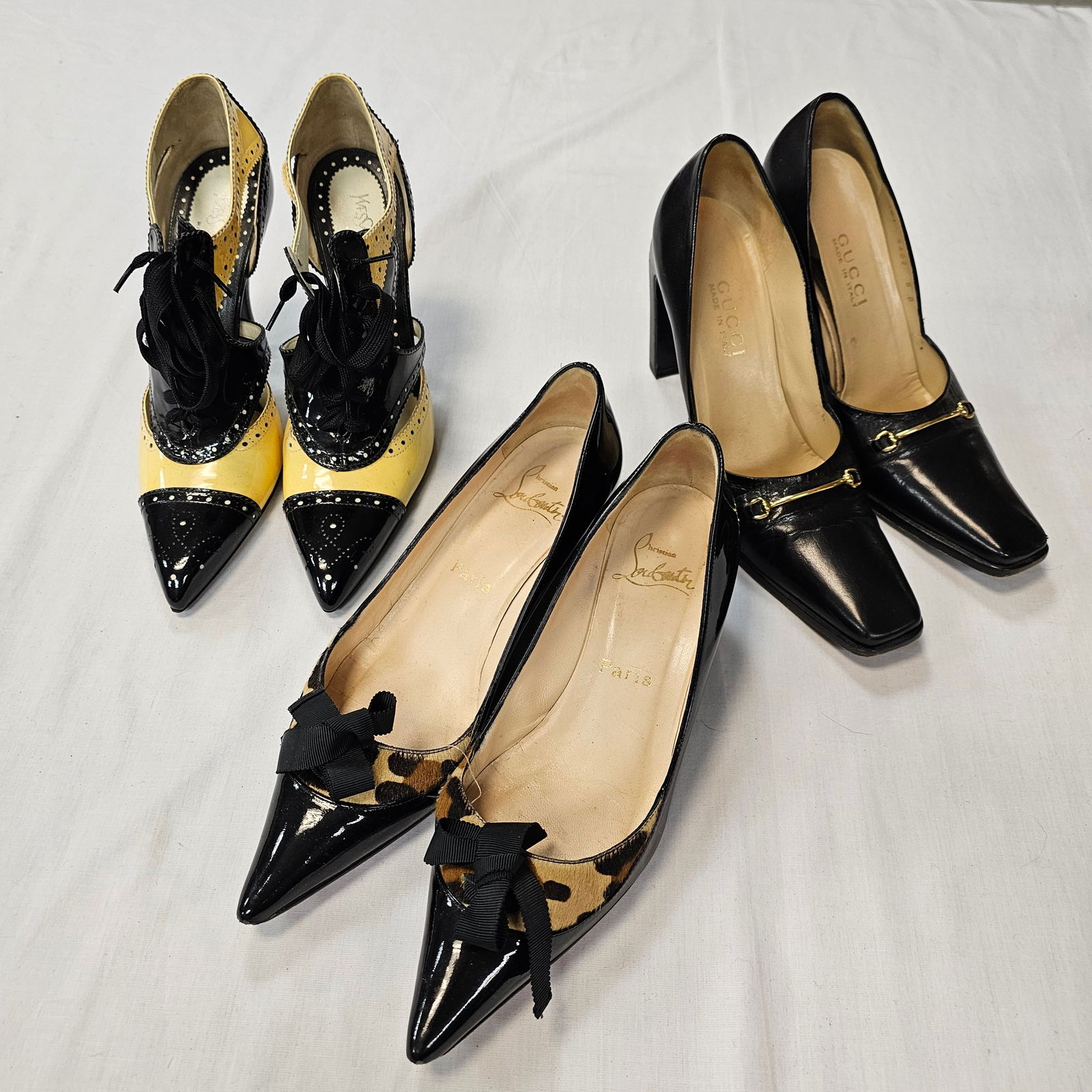 Group of 3 Pairs of Designer Shoes (1 of 1)